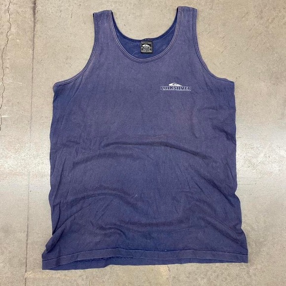 Quiksilver Other - Quiksilver Navy Blue Tank Top Vintage Y2K Surf Size XL